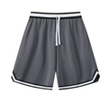 Basketball Shorts Men Loose Running Sport Training Shorts Grey