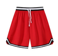 Basketball Shorts Men Loose Running Sport Training Shorts Red
